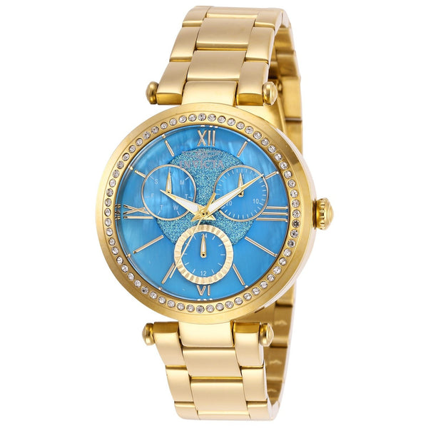 Invicta Women's 29297 Angel Ocean Voyage Gold-Tone Stainless Steel Watch