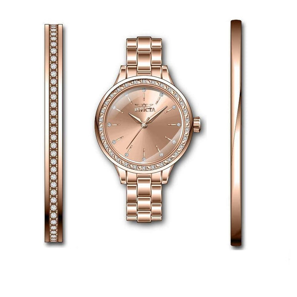 Invicta Women's 29315 Angel Rose-Tone Stainless Steel Watch