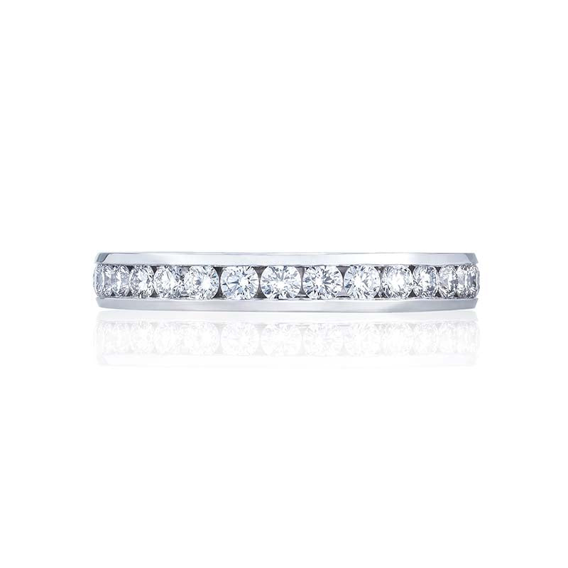 Tacori Platinum Dantela Wedding Band Half Way - 2646-3B