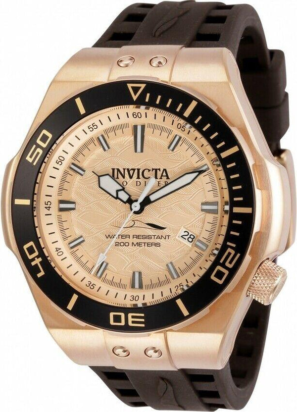 Invicta Men's 29497 Pro Diver Automatic Black Silicone Watch