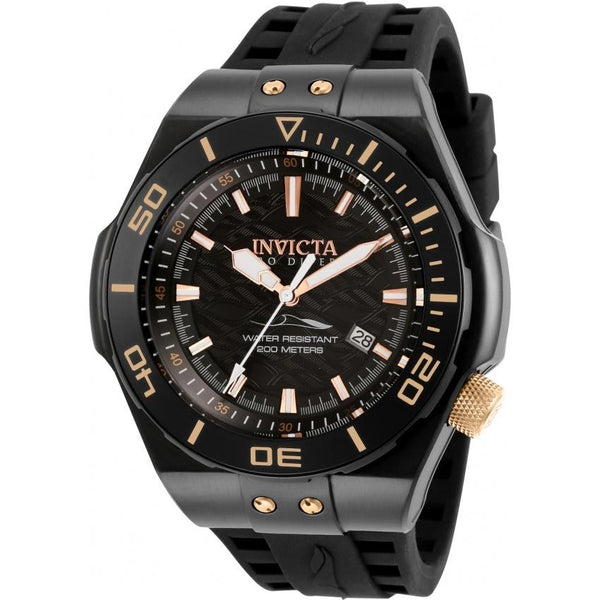 Invicta Men's 29499 Pro Diver Automatic Black Silicone Watch
