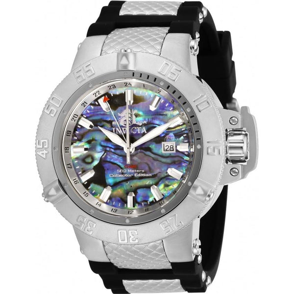 Invicta Men's 29614 Subaqua Noma III Black and Silver Silicone Watch
