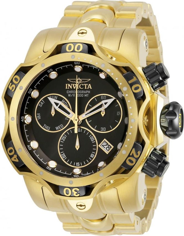 Invicta Men's 29642 Venom Venom Gold-Tone Silver Watch