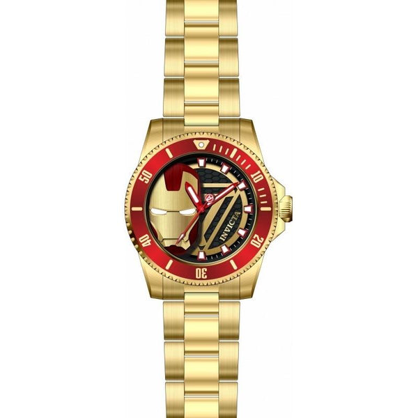 Invicta Men's 29678 Marvel Ironman Gold-Tone Stainless Steel Watch