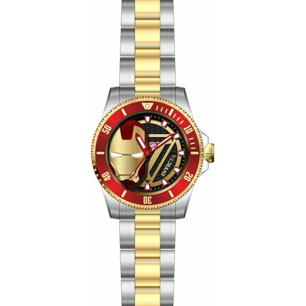 Invicta Men's 29679 Marvel Ironman Gold-Tone and Silver Stainless Steel Watch