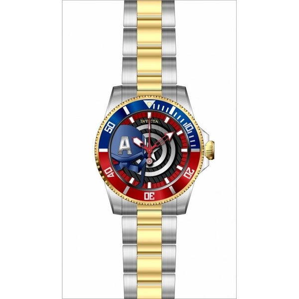 Invicta Men's 29682 Marvel Gold-Tone and Silver Stainless Steel Watch