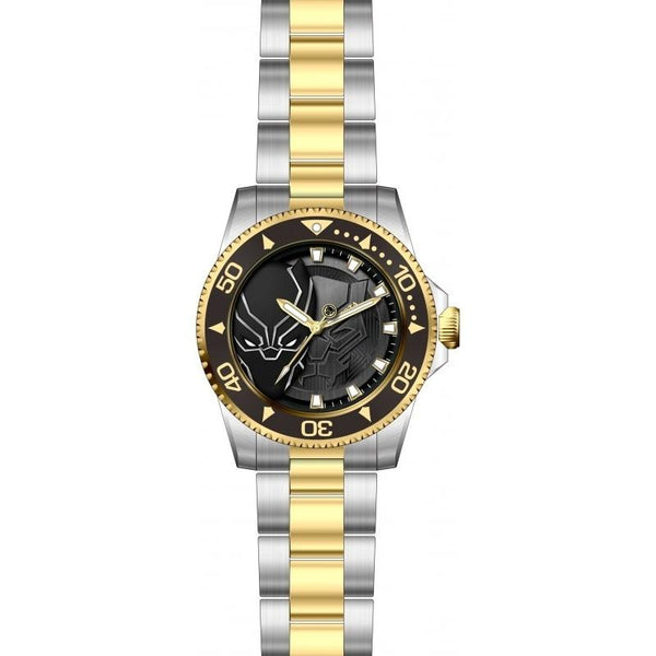 Invicta Men's 29687 Marvel Black Panther Gold-Tone and Silver Stainless Steel Watch