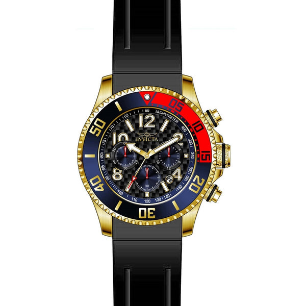 Invicta Men's 29713 Pro Diver Black Polyurethane Watch