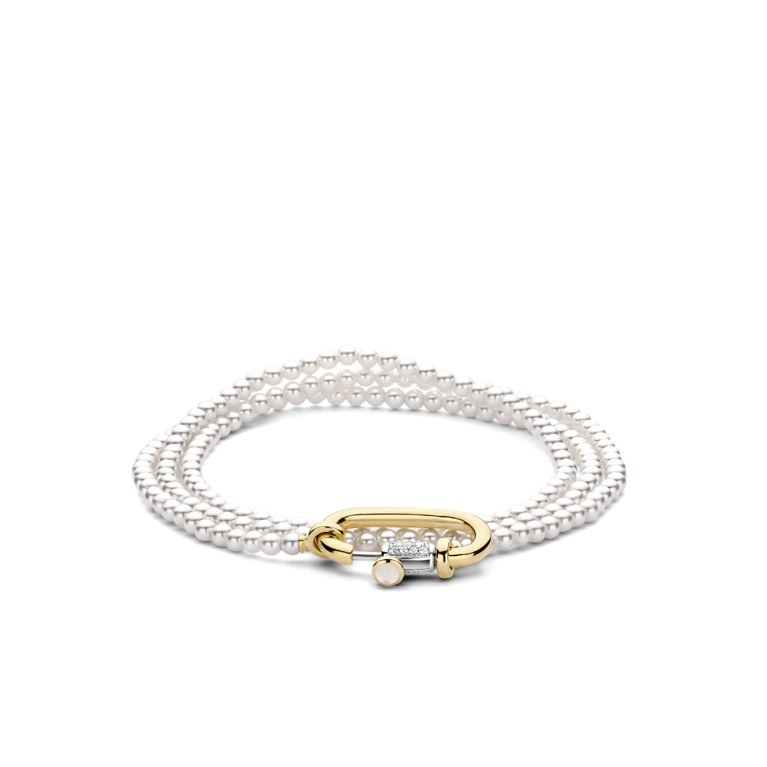 Ti Sento Bracelet with Pearls