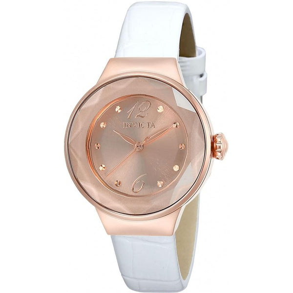 Invicta Women's 29785 Angel White Leather Watch