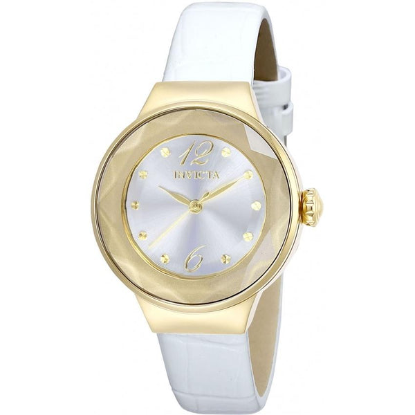 Invicta Women's 29787 Angel White Leather Watch