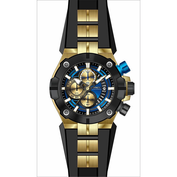 Invicta Men's 29835 Sea Hunter Black Silicone Watch