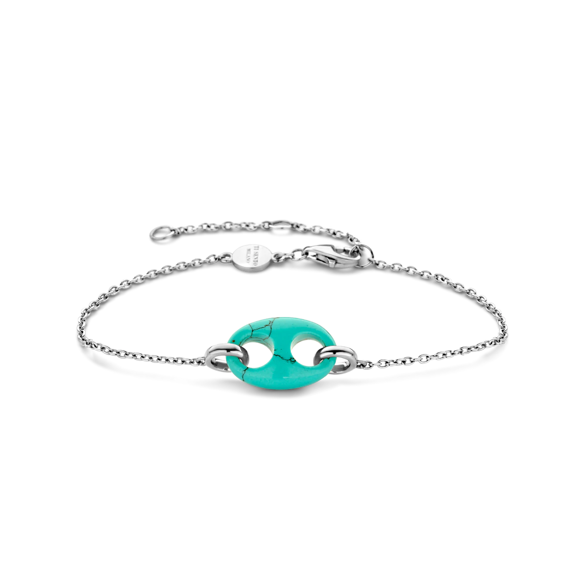 Turquoise Coffee Bean Bracelet