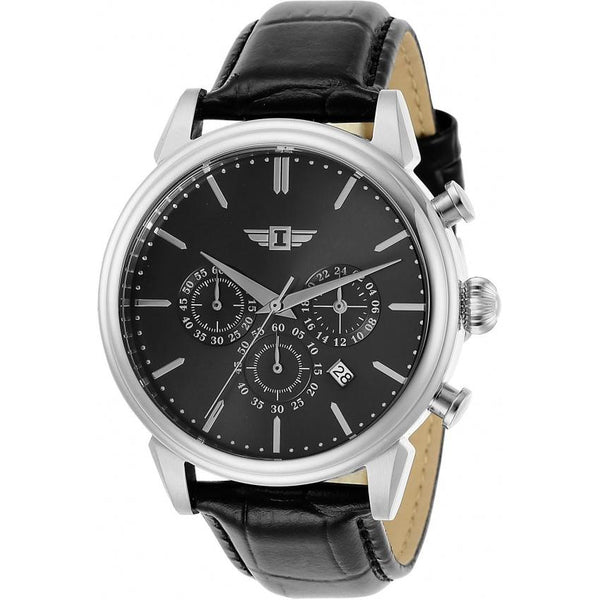 Invicta Men's 29866 I by Invicta Black Leather Watch