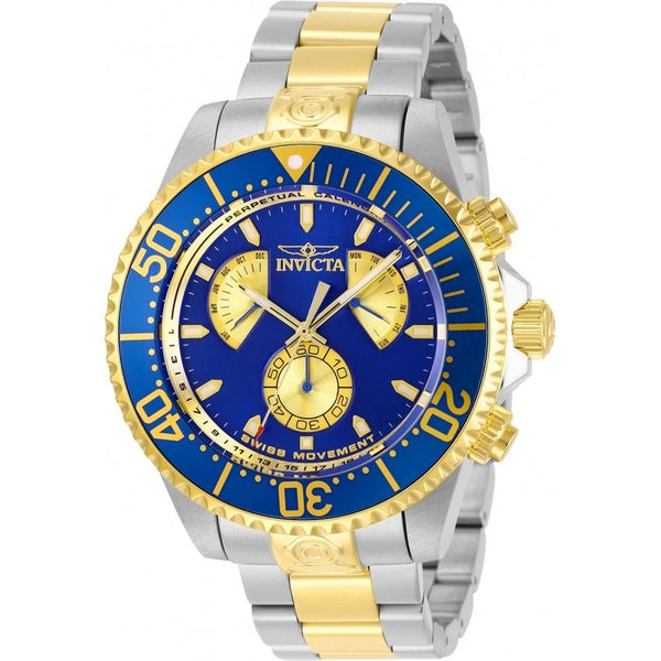 Invicta Men's 29973 Pro Diver Gold-Tone and Silver Stainless Steel Watch
