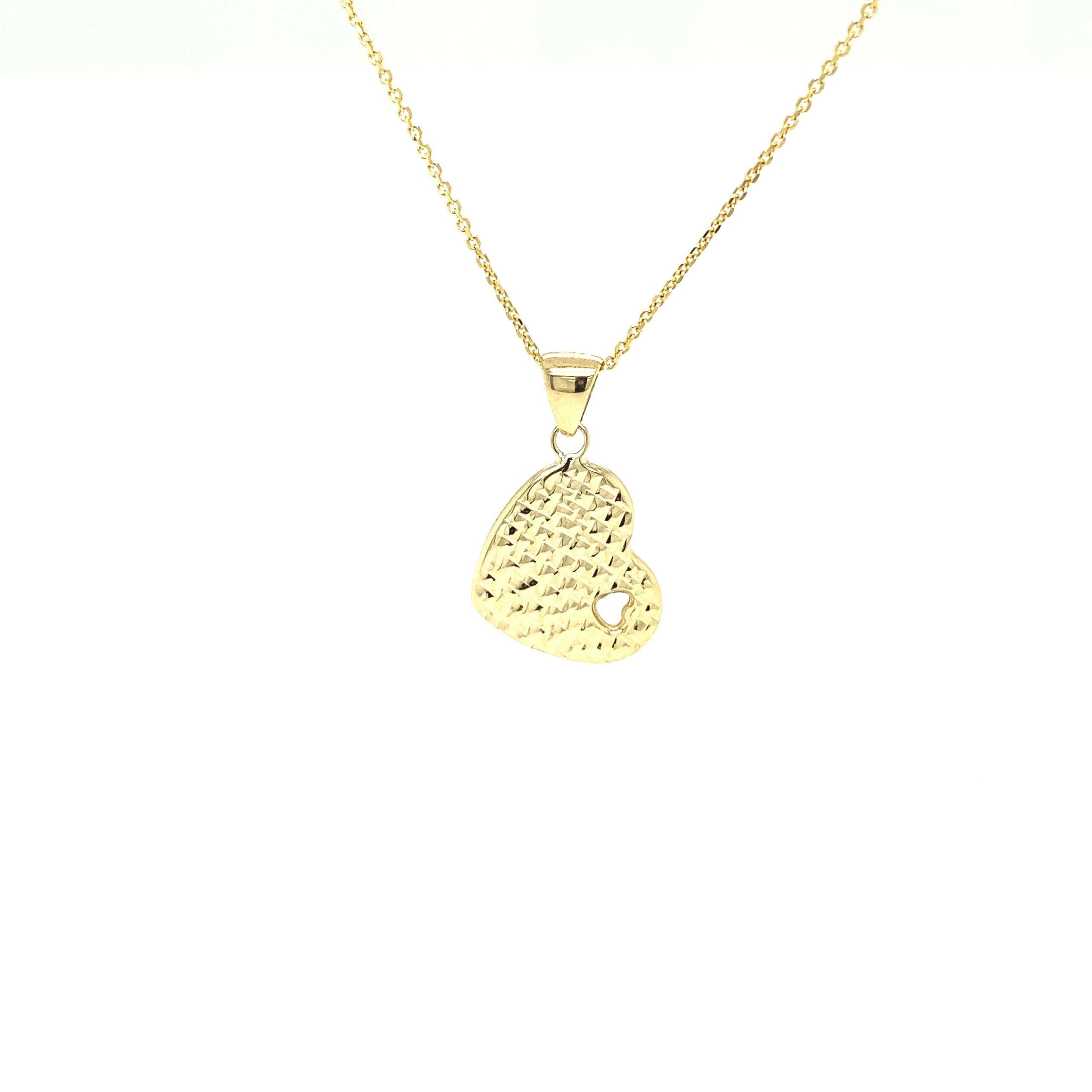 HEART PENDANT WITH HEART SHAPE