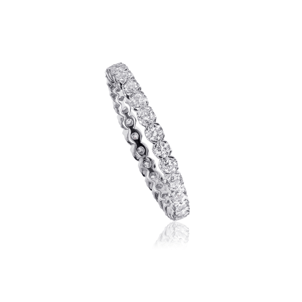 Christopher Designs 14KW 1.07ctw Diamond Eternity Band - G52B-0-100-14W