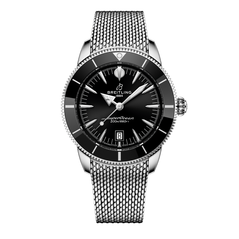 Breitling Superocean Heritage B31 Automatic 44 Black Bracelet - AB3112241B1A1