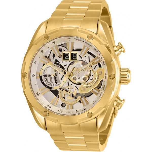 Invicta Men's 30038 Speedway Automatic Gold-Tone Stainless Steel Watch