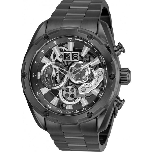 Invicta Men's 30039 Speedway Automatic Gunmetal Stainless Steel Watch