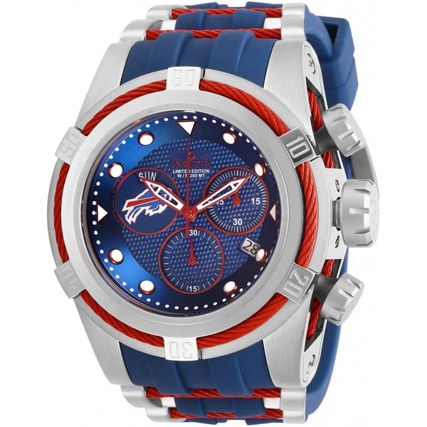 Invicta Men's 30226 NFL Bills Blue Silicone Watch