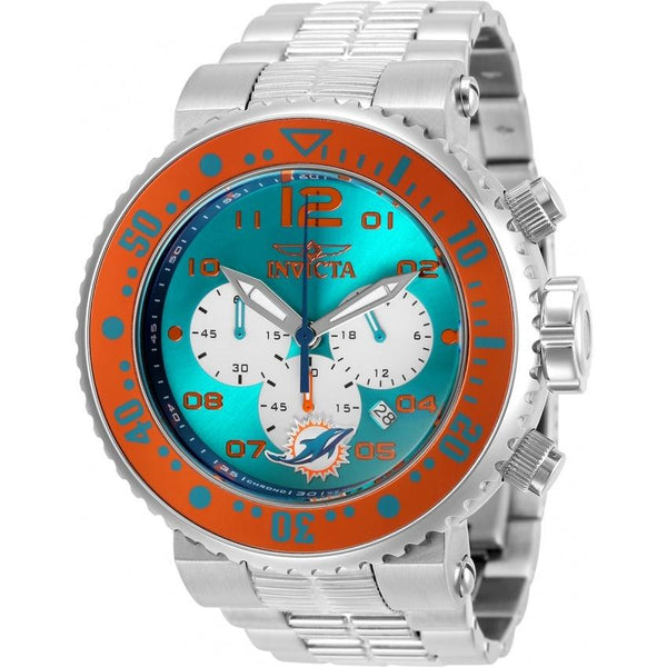 Invicta Men's 30273 NFL Dolphins Stainless Steel Watch