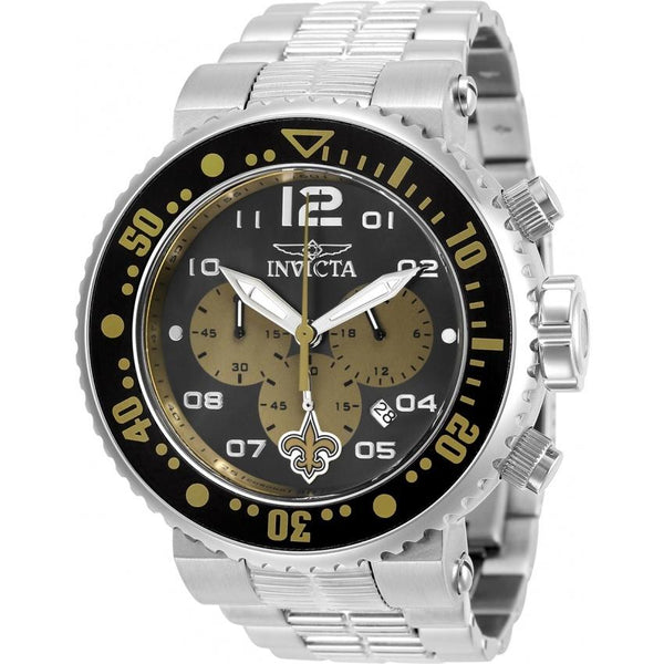 Invicta Men's 30276 NFL Saints Stainless Steel Watch