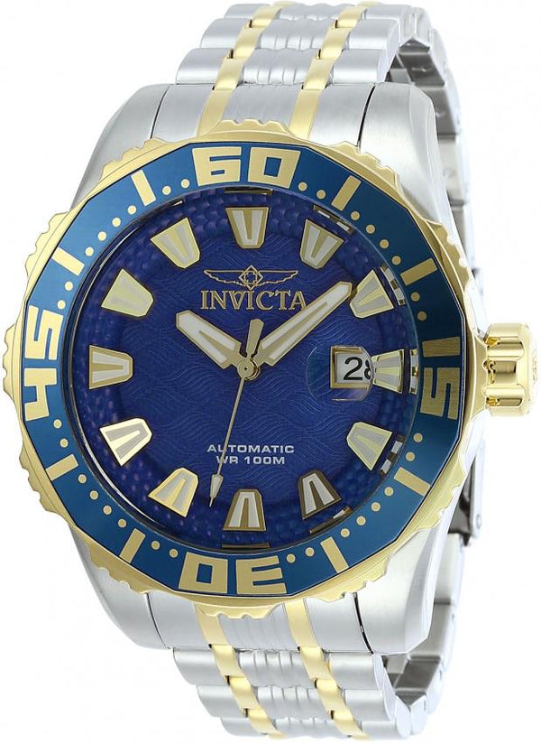 Invicta Men's 30293 Pro Diver Automatic Two-Tone Silver Watch