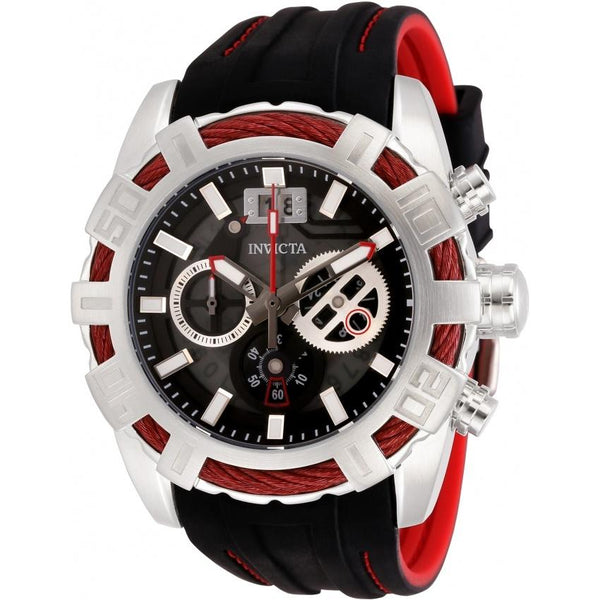 Invicta Men's 30296 Bolt Black Silicone Watch