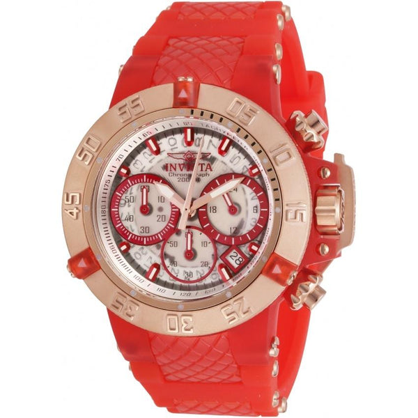 Invicta Women's 30305 Subaqua Noma III Red Silicone Watch