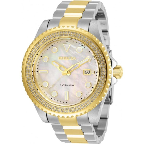 Invicta Men's 30326 Pro Diver Automatic Gold-Tone and Silver Stainless Steel Watch