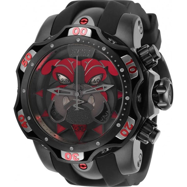 Invicta Men's 30349 Reserve Venom Black Silicone Watch