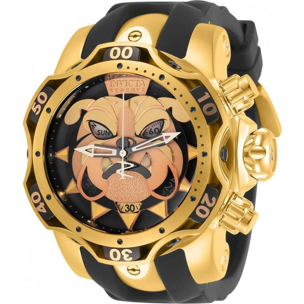 Invicta Men's 30350 Reserve Venom Black Silicone Watch