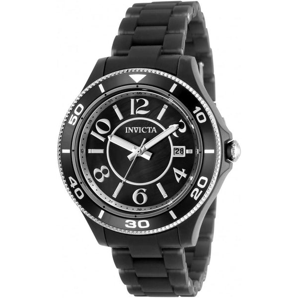 Invicta Women's 30360 Anatomic Black Plastic Watch