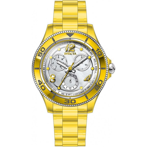 Invicta Women's 30369 Anatomic Yellow Plastic Watch
