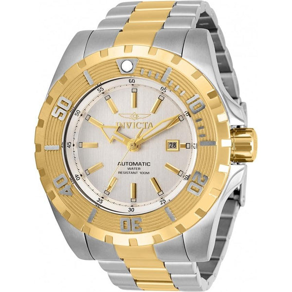 Invicta Men's 30501 Pro Diver Automatic Gold-Tone and Silver Stainless Steel Watch