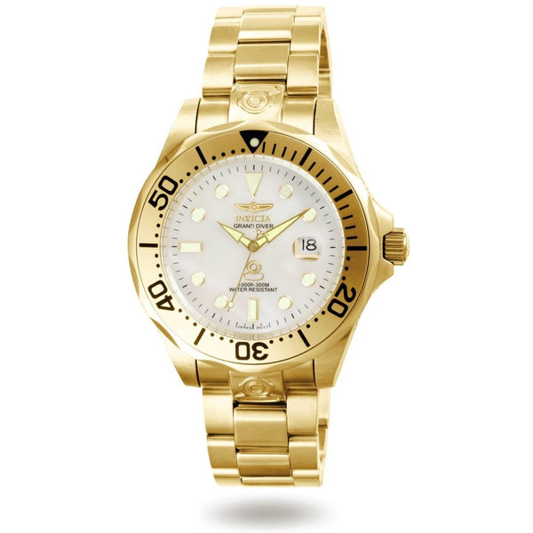 Invicta Men's 3052 Pro Diver Automatic Gold-Tone Stainless Steel Watch