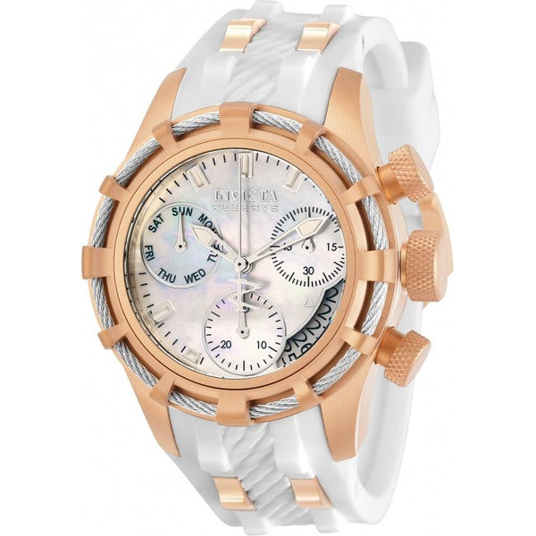 Invicta Women's 30534 Reserve Bolt White Silicone Watch