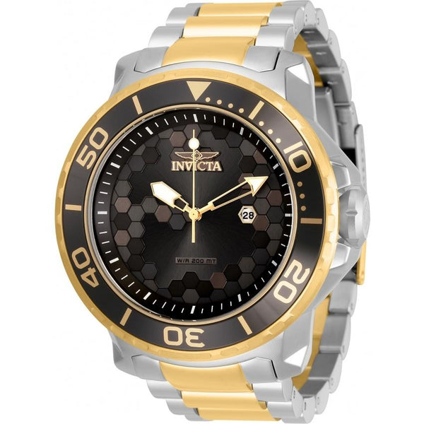 Invicta Men's 30563 Pro Diver Gold-Tone and Silver Stainless Steel Watch