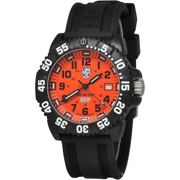Luminox Men's 3059 Navy Seal Black Rubber Watch