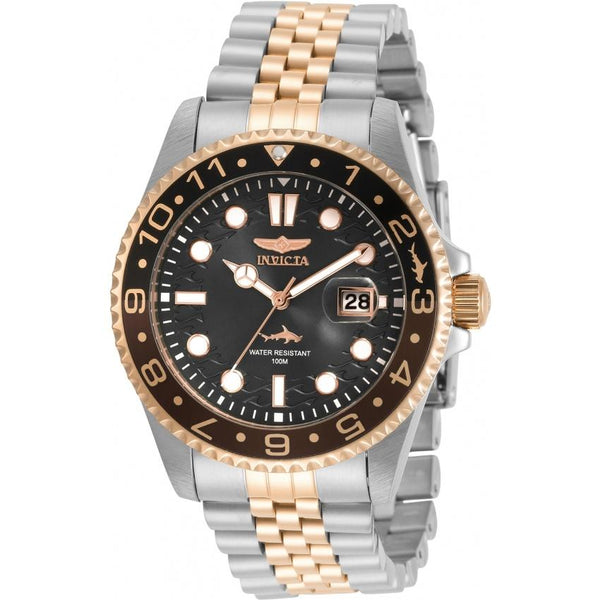 Invicta Men's 30626 Pro Diver Rose-Tone and Silver Stainless Steel Watch
