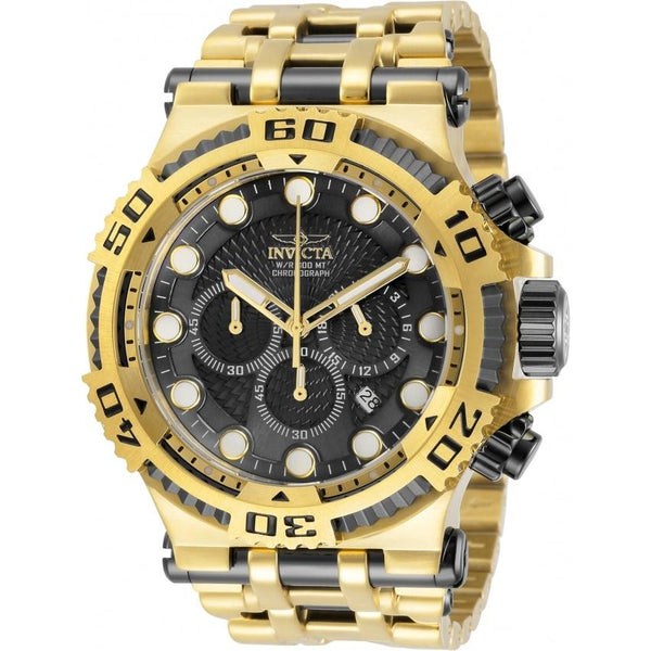 Invicta Men's 30644 Speedway Gold-Tone and Black Inserts Stainless Steel Watch
