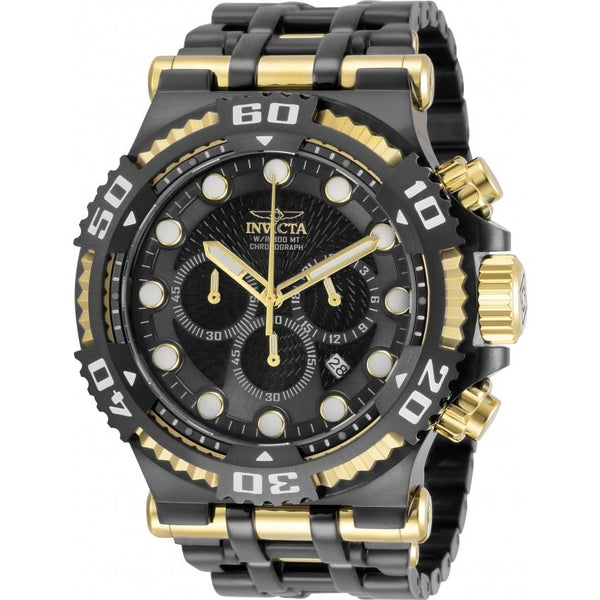 Invicta Men's 30647 Speedway Black and Gold-Tone Inserts Stainless Steel Watch