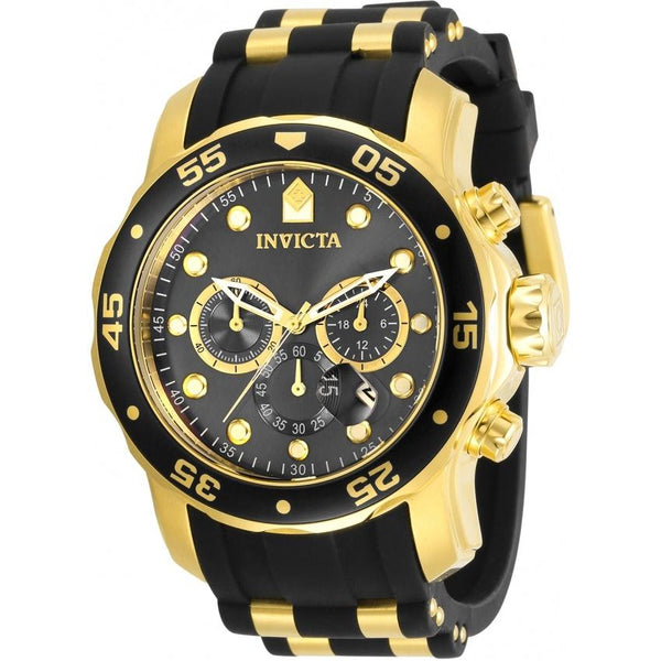 Invicta Men's 30764 Pro Diver Black Polyurethane Watch