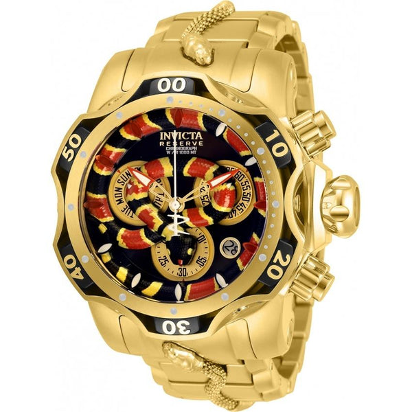 Invicta Men's 30847 Reserve Venom Gold-tone Stainless Steel Watch