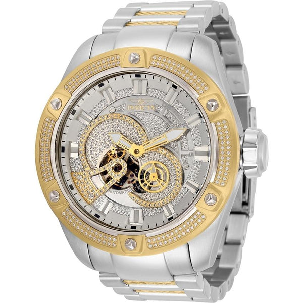 Invicta Men's 30913 Bolt Automatic Gold-Tone and Silver Stainless Steel Watch