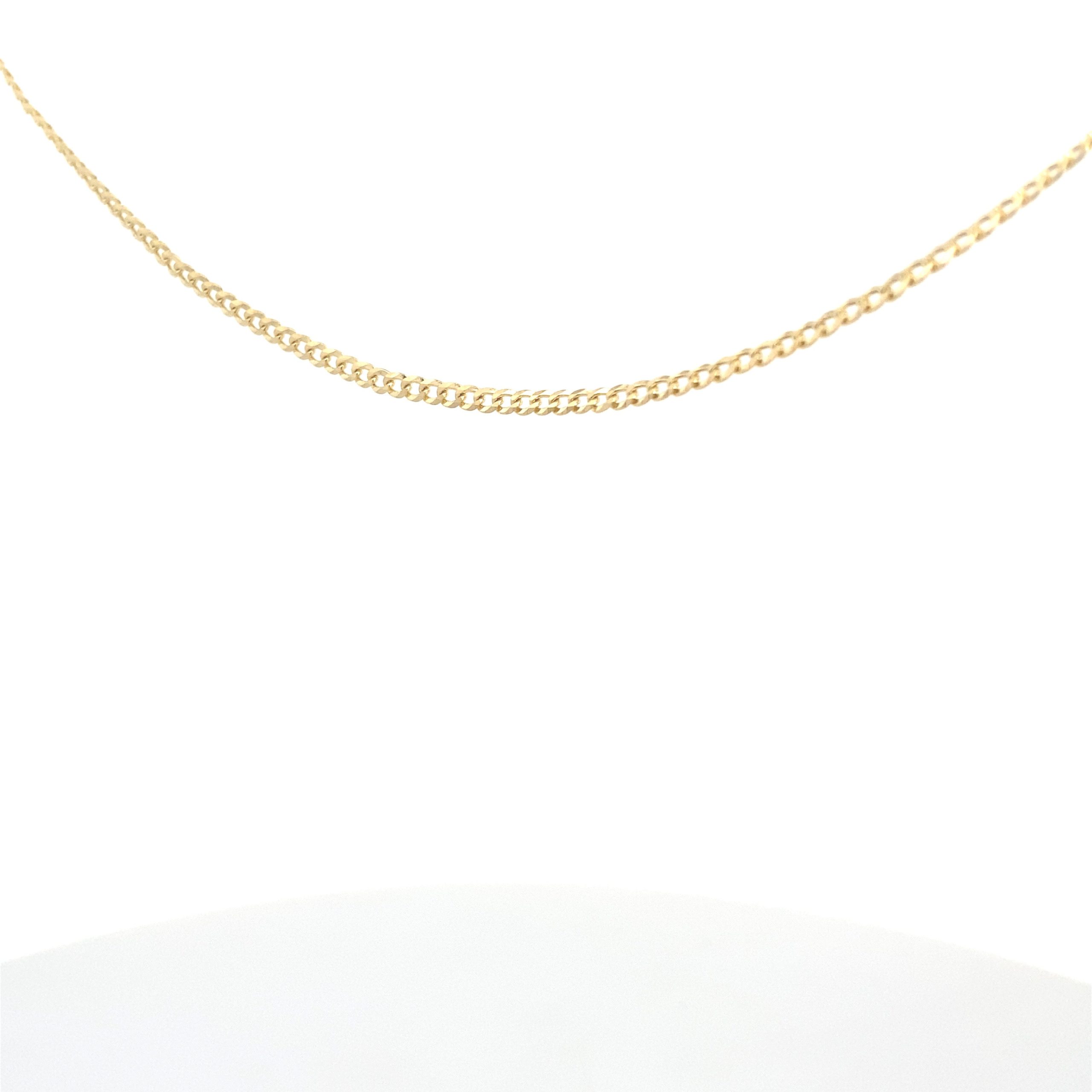 14K Gold Cuban Chain 2mm