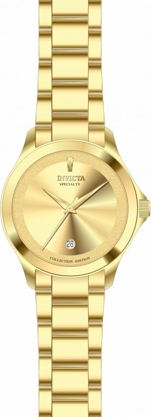 Invicta Men's 31120 Specialty Gold-Tone Silver Watch