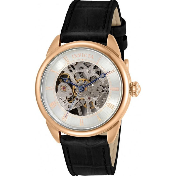 Invicta Women's 31152 Specialty Mechanical Black Leather Watch