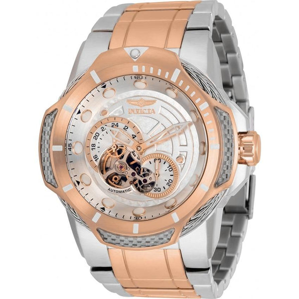 Invicta Men's 31176 Bolt Automatic Rose-Tone and Silver Stainless Steel Watch